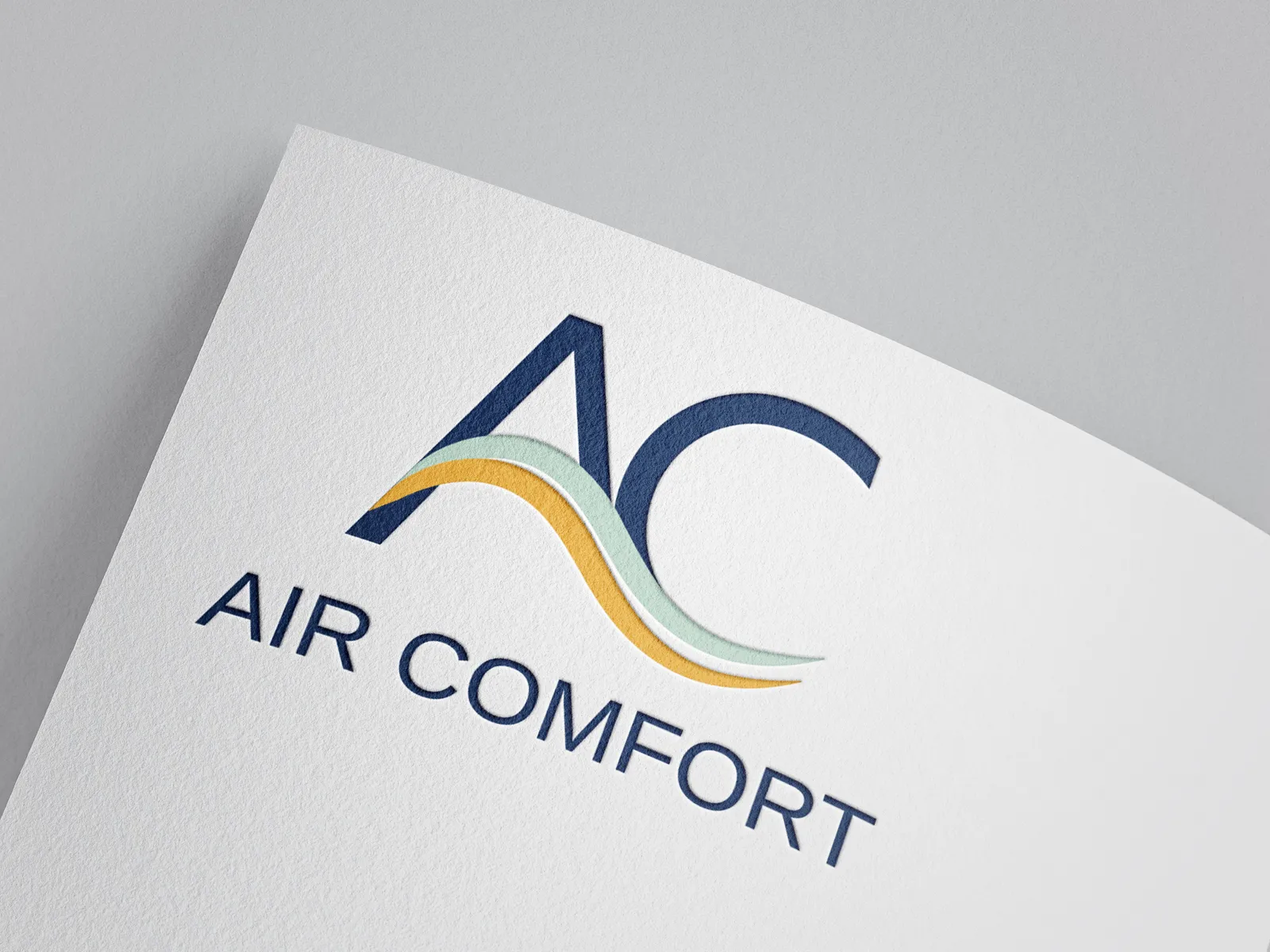 Air Comfort — vizuální identita, ukázka 1