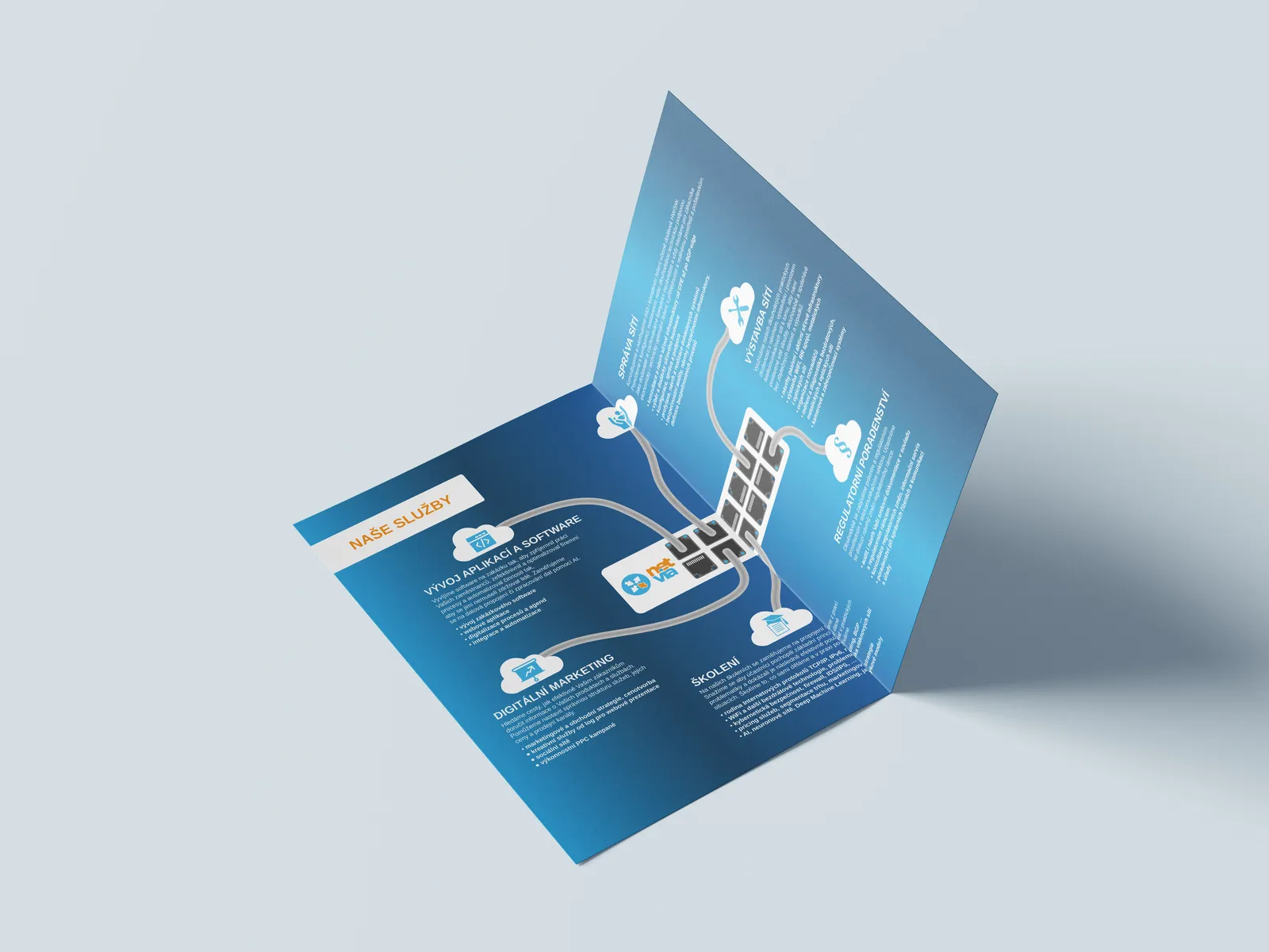 NetVia – propagační leták