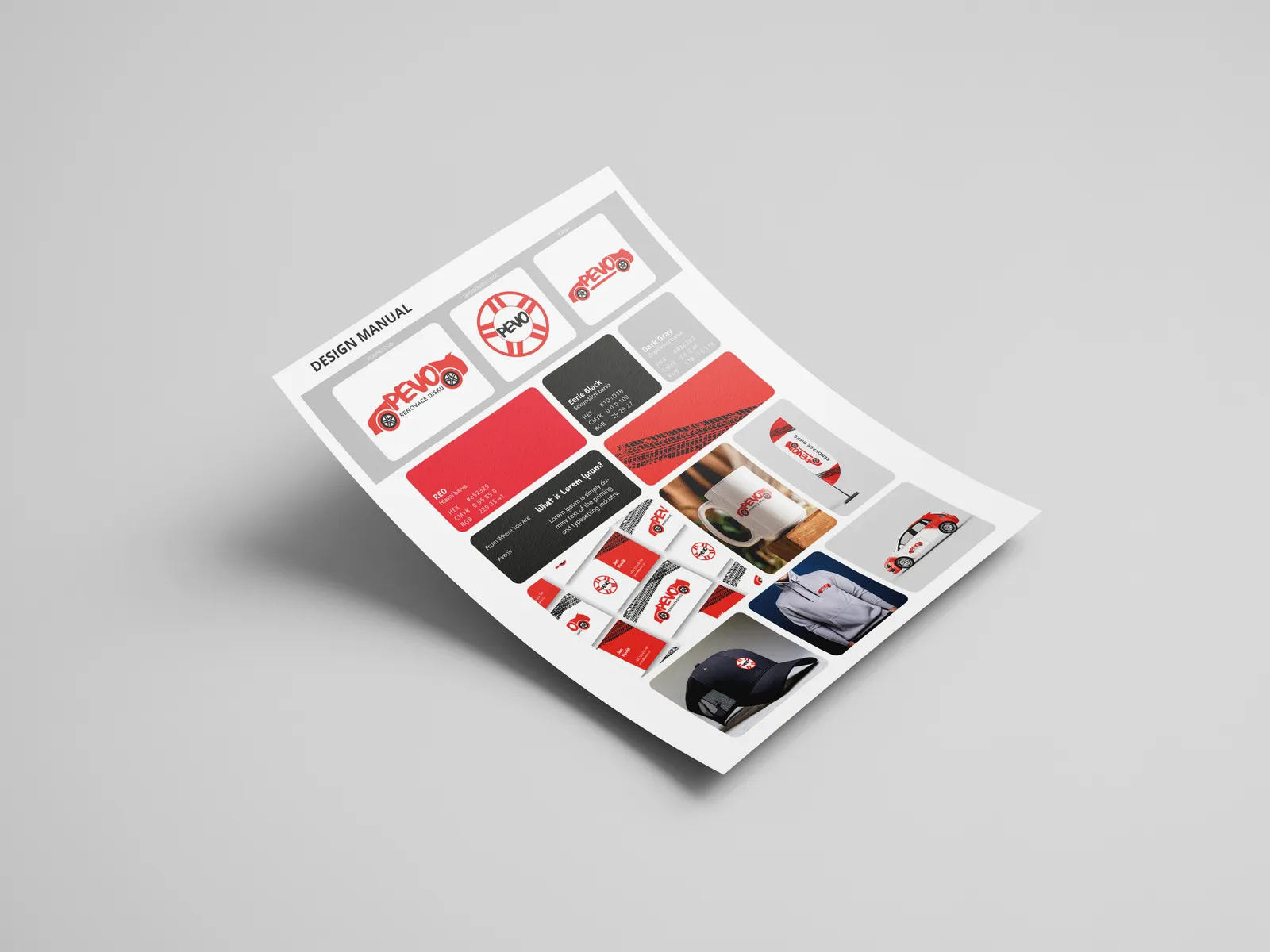 PEVO – design manuál