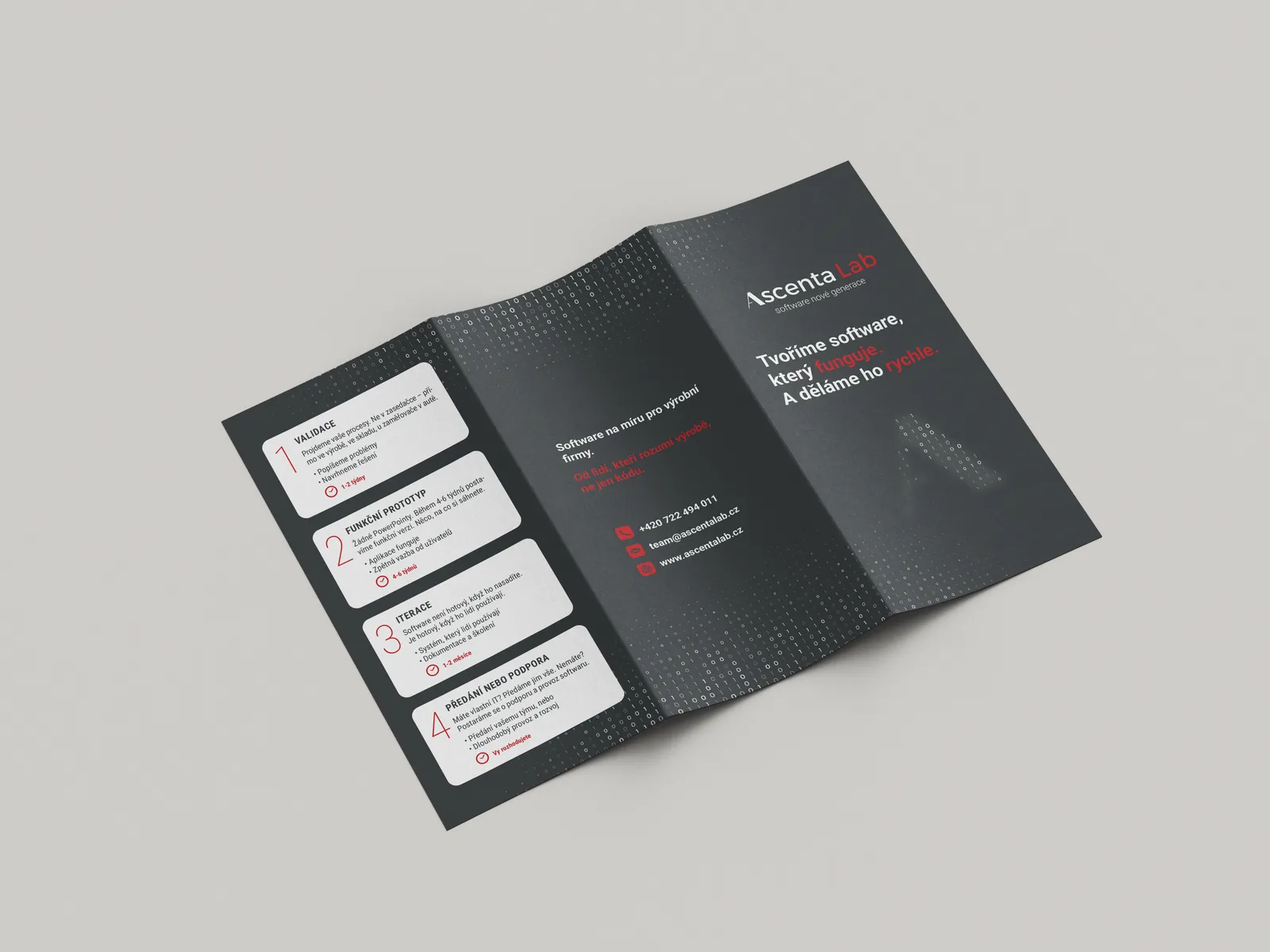 AscentaLab – leták
